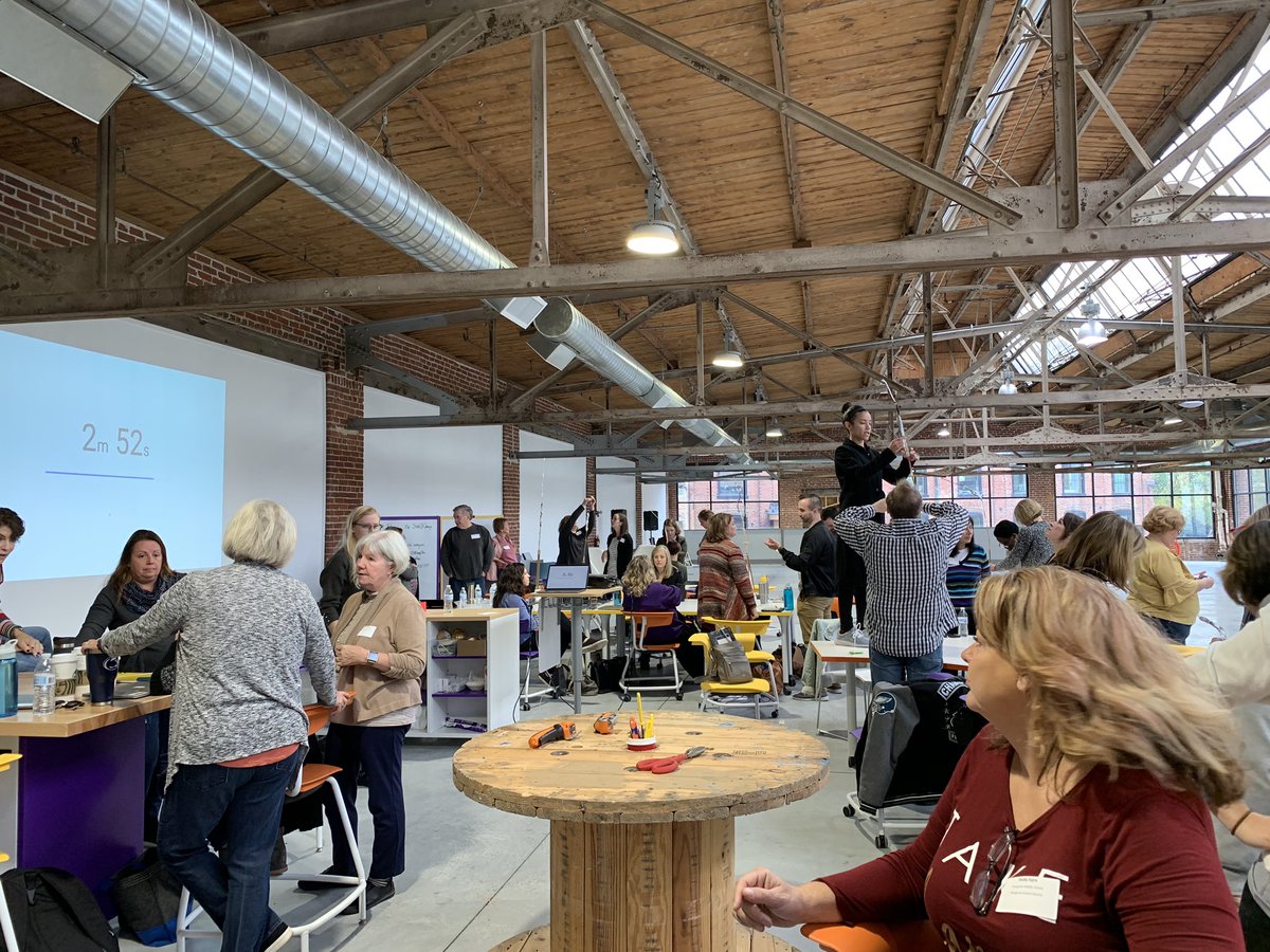 RennaTech's tweet photo. Fun #maker morning with some cool media specialists from @pgsdfalcons @FluxSpace_io @MrRyneAnthony #makeinflux https://t.co/EJ6sjeo5I1