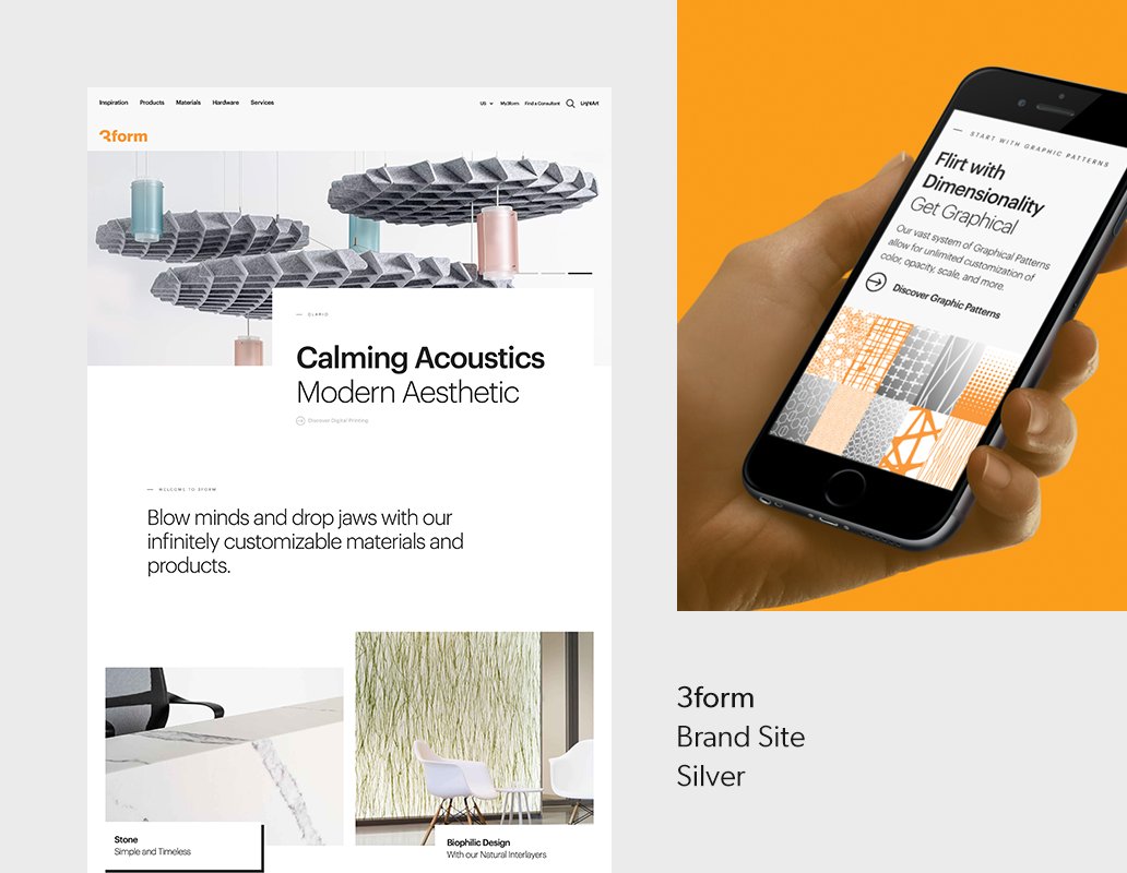 EngineDigital's tweet image. The W3 Awards recently blessed us with 4 Silvers for client work across web and e-commerce, for @BCHydro, @3form, @LoloiRugs, and @SamuelFrenchNYC. A big shout out to our team and all of our client partners for helping make this work shine! #W3Awards