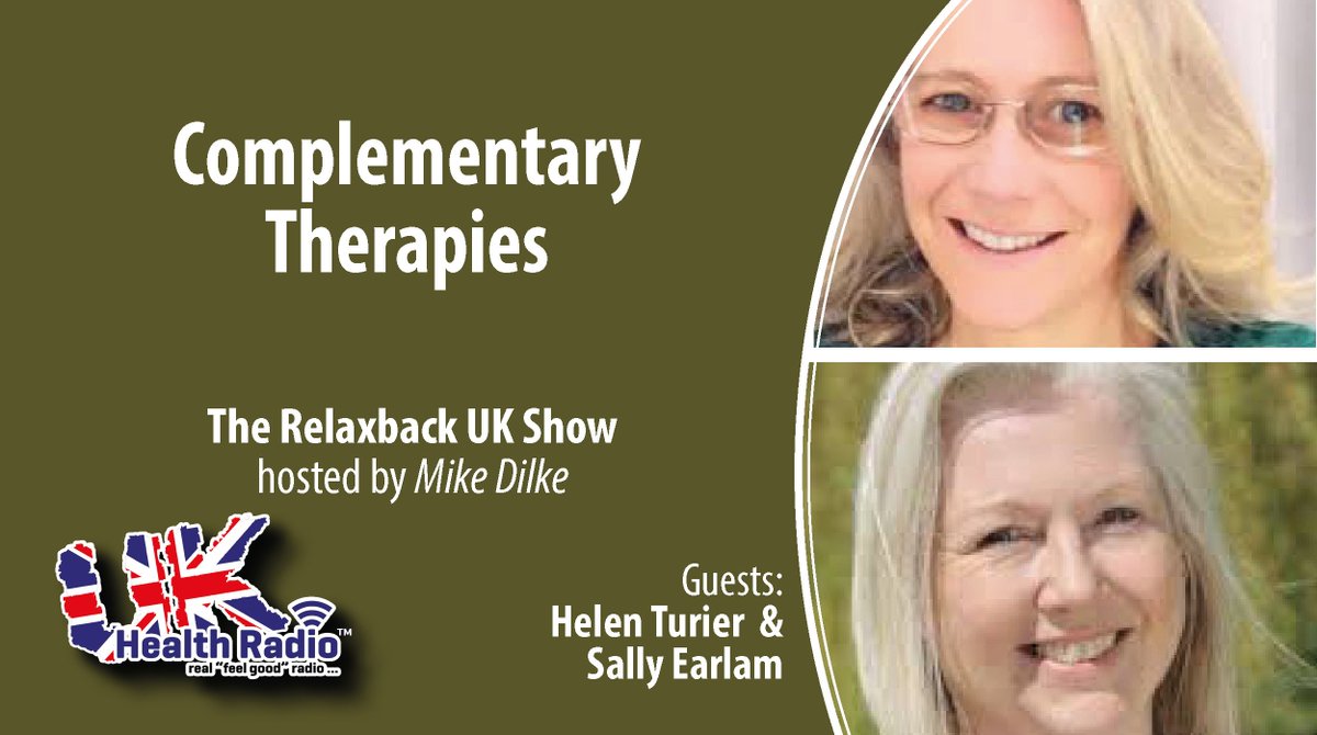 The @relaxbackuk Show with Mike Dilke on @ukhealthradio
This week Mike speaks about  #complementarytherapies - #Reflexology and the #BowenTechnique with guests @helenturier, @SallyEarlam and Tracy Smith @AoR_Reflexology.

bit.ly/36BNNsK