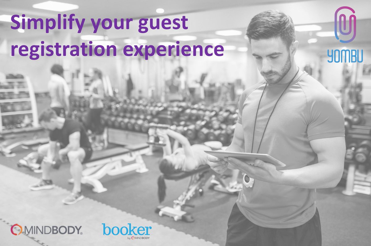 Simplify your guest registration experience. Email info@yombu.com to find out more.

#yombu #mindbody #booker #paperless #guestregistration