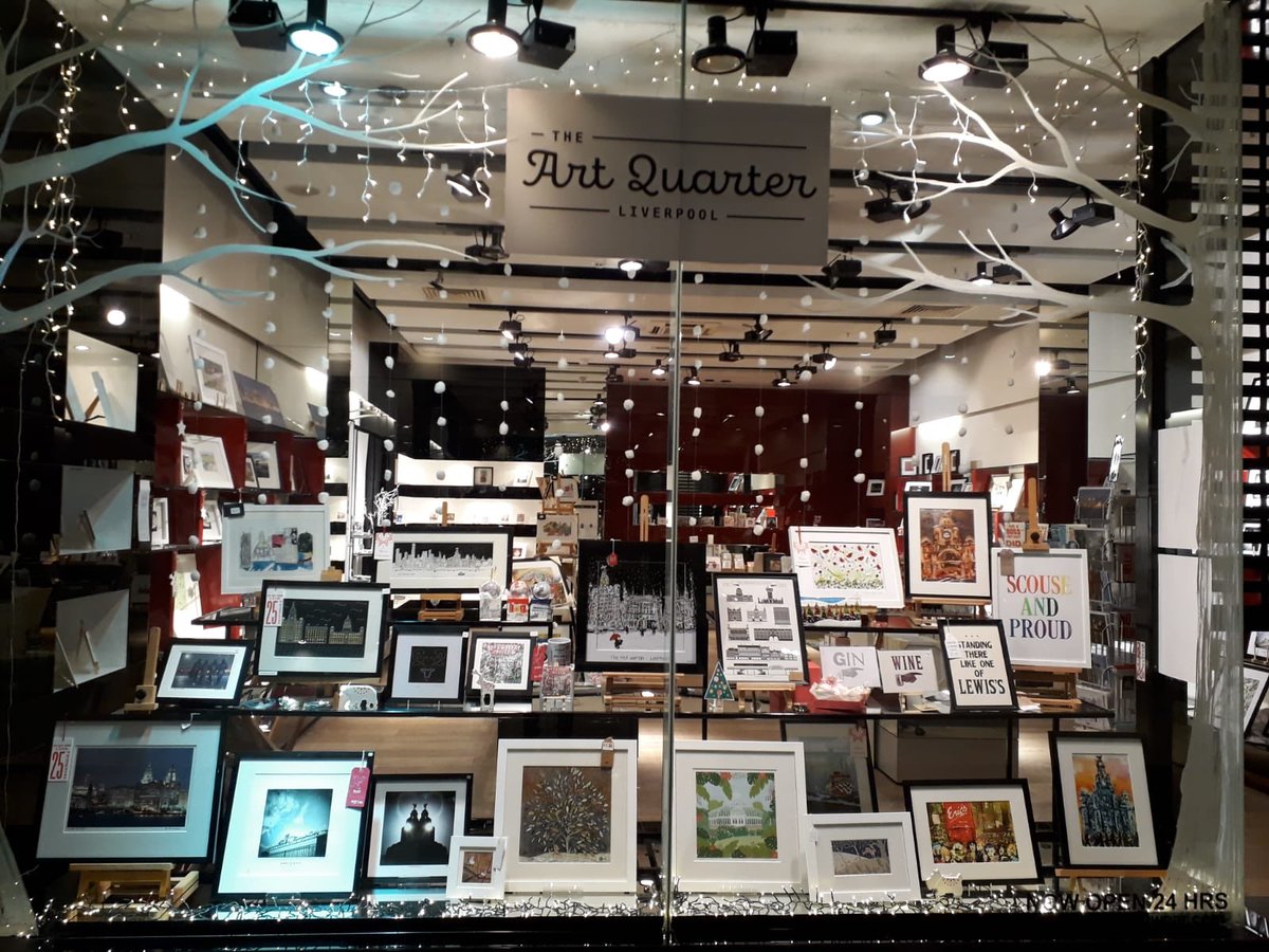 Find my work and the work of my lovely friends now <a href="/Metquarter/">Metquarter</a> on Whitechapel, Liverpool!

❄️🎨💝🎁📷🖌🛍🖍🛎🎄❄️

 <a href="/art_quarter/">The Art Quarter Liverpool</a> #localartists #popupstore #liverpool #supportindependents  #liverpoolartists #independentmakers #justacard