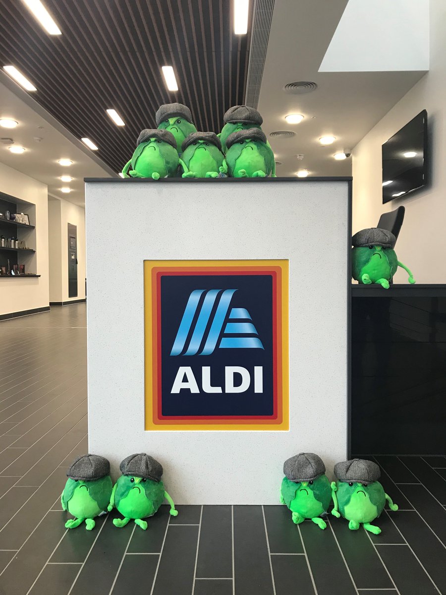 Caught in the act! The #LeafyBlinders dropping off a ransom note at Aldi HQ. RT and spread the word for a chance to win one of our hostages. Join us back here at 8am tomorrow to find out Kevin’s fate. T&amp;C’s apply. bit.ly/34z3NtI