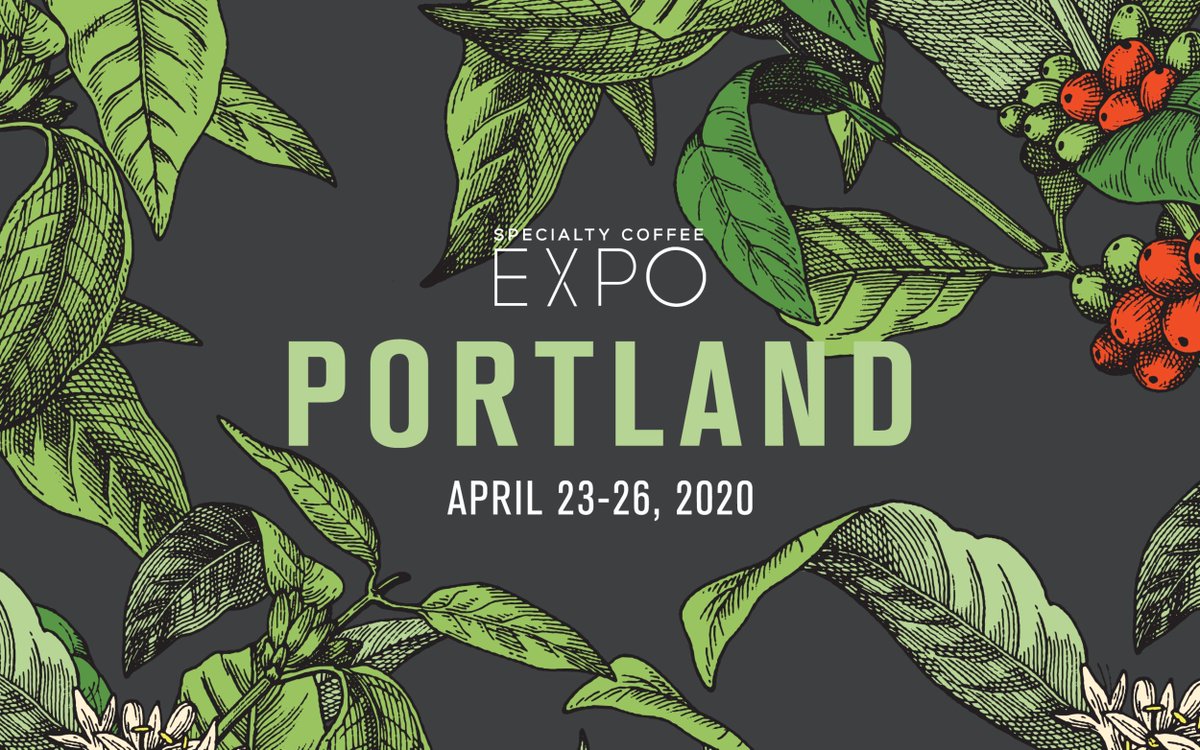 Save the date! SCA will host #CoffeeExpo2020 at @oregoncc on April 23-26. Join over 13,000 coffee professionals to discover the latest trends, innovations, and education in specialty coffee. Registration opens December 2.

Learn more: bit.ly/2EdVFWE