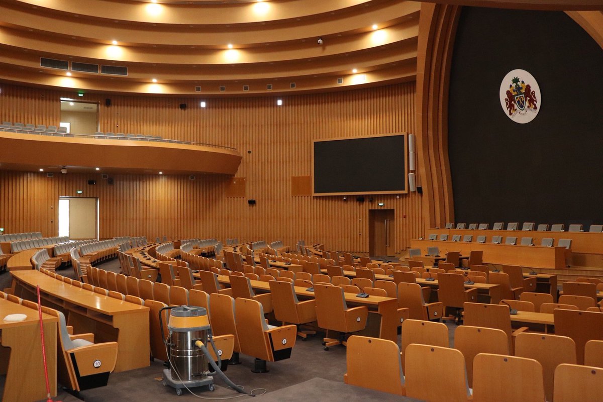 Presidency_GMB's tweet photo. The #Gambia International Conference Centre is completed. Inauguration in December. @oicgambia #DevelopGambia 

https://t.co/Kh2vHjUAoH https://t.co/lyq0fD8Y2s