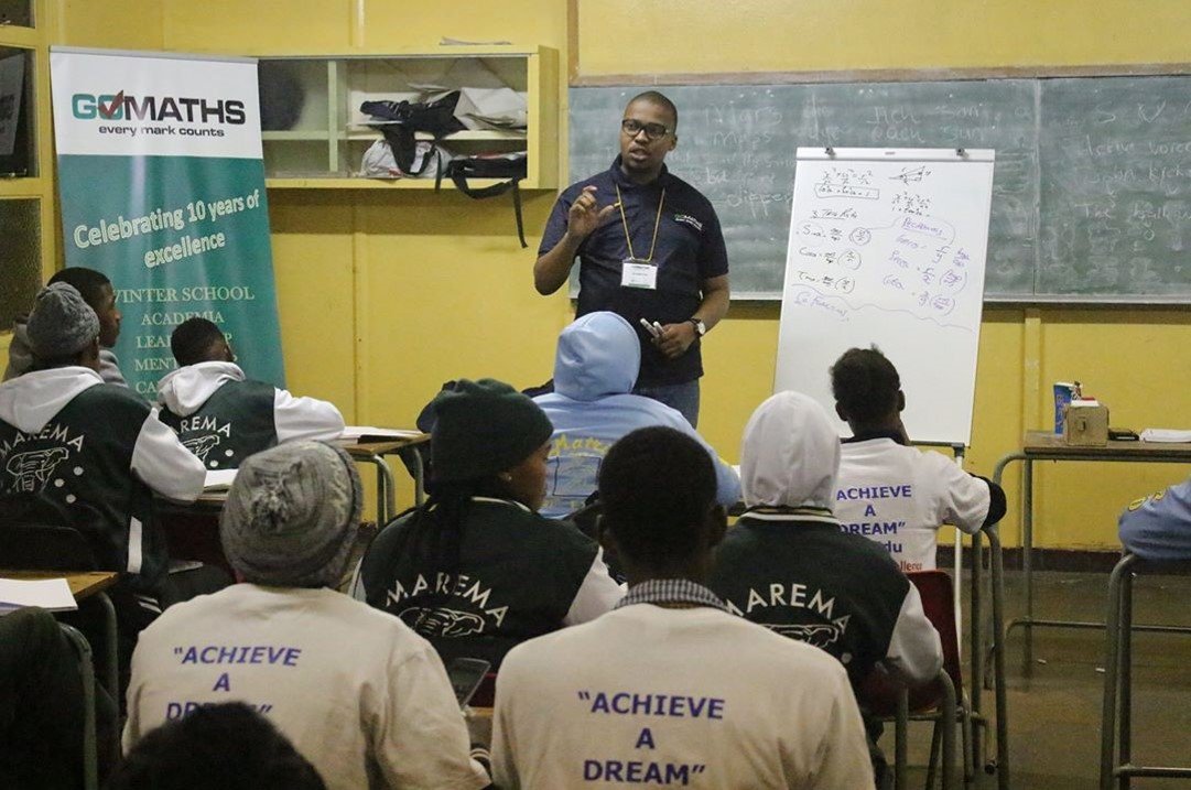 marysauerborn's tweet photo. We are delighted to host #IVLP Gold Star Mr. Lebang Nong at Meridian this week! Mr. Nong is the founder of @GoMaths_SA, which has improved math education for over 31K students in South Africa's townships and rural areas. @lebangnong @StateIVLP @USEmbassySA @MeridianIntl https://t.co/16ema64HDH