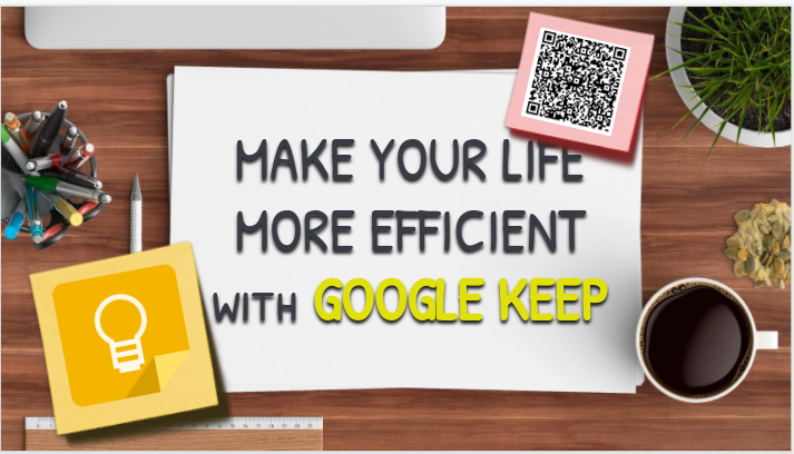 Here are my #miGoogle presentation slides from "Make Your Life More Efficient with Google Keep".
docs.google.com/presentation/d…