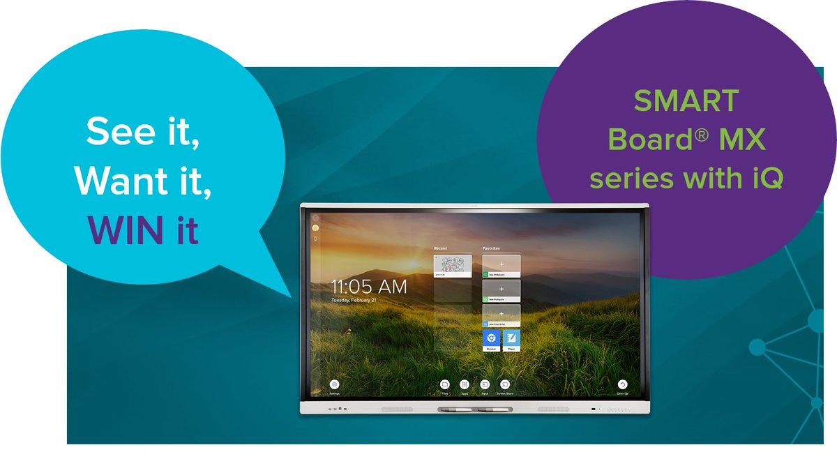 SMART_Tech's tweet image. Visit with us at the SC EdTech Conference and enter to win a new SMART Board MX series interactive display – our latest innovation! Stop by booth #601 for a product demonstration and a chance to win. Your chances of winning are great! #scedtech