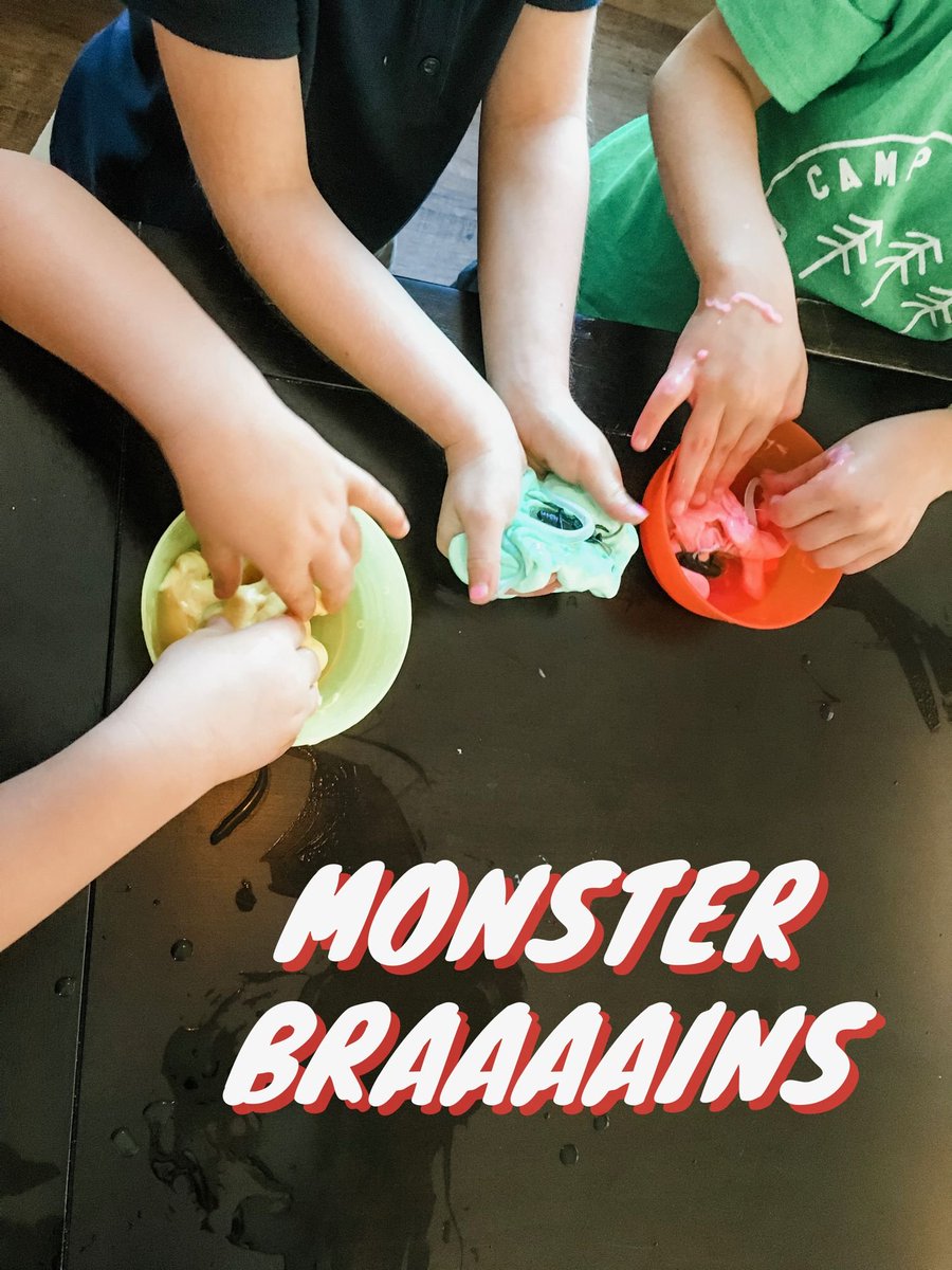 We like to keep our occupational therapy activities fun, engaging, and a little messy. ;)

So what better way to practice sensory play than with ooey, gooey MONSTER BRAAAAINS!!!

#TactileTuesday #PediatricTherapyServices #OccupationalTherapy