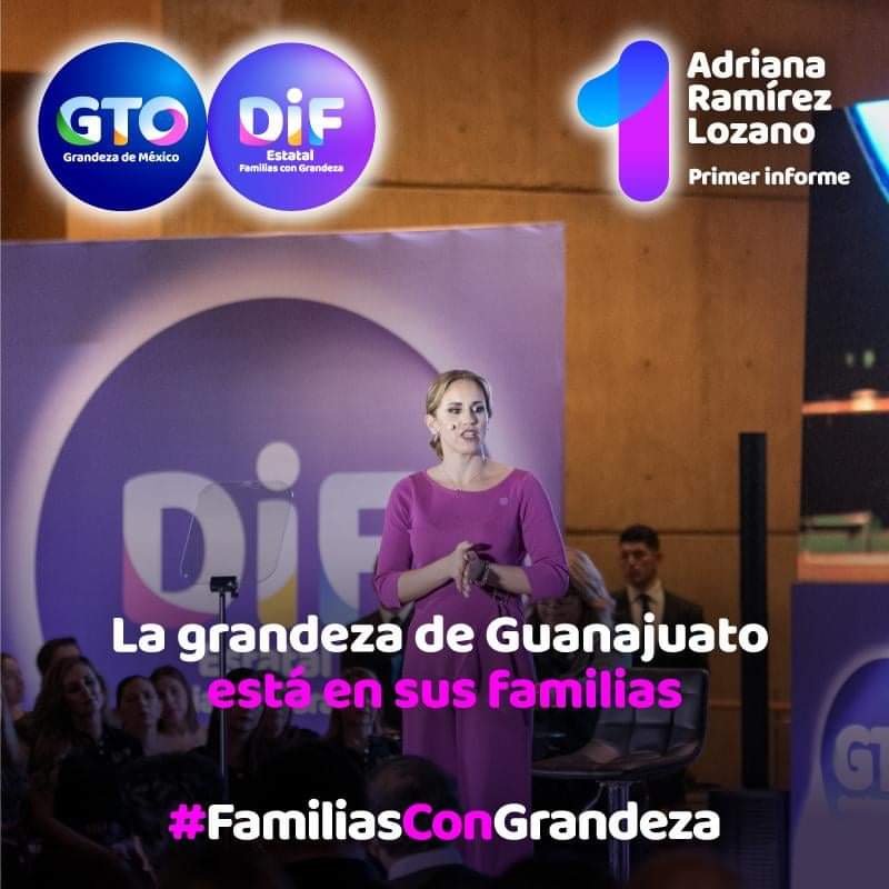 cdmgto's tweet photo. La grandeza de Gto está en sus familias. Muchas felicidades al equipo DIF y a su presidenta por todo el trabajo y esfuerzo en beneficio de Guanajuato. #1InformeDIF https://t.co/KT2VCoHzzi