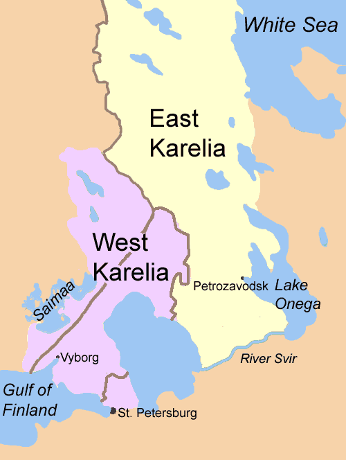 Finnish irredentism: Karelia and Ingria had been for long seen as a geographic, demographic and natural part of Fenno-Scandia. The strategic importance of the three-isthmus border was seen already in times of the Swedish empire. 2/42