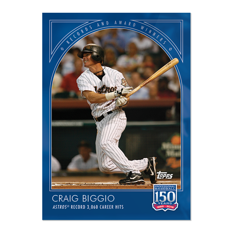 CardboardStats's tweet image. New #150YearsofBaseball cards!

#106 Craig Biggio, Astros - Records &amp;amp; Award Winners
#107 Derek Jeter, Yankees - Historic Moments
#108 Eddie Murray, Orioles - Rookie Campaigns
