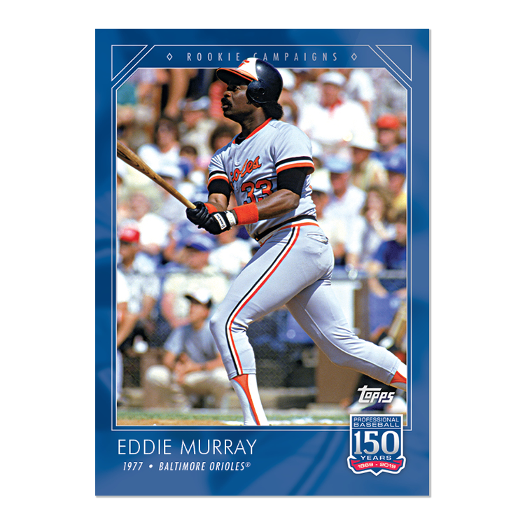 CardboardStats's tweet image. New #150YearsofBaseball cards!

#106 Craig Biggio, Astros - Records &amp;amp; Award Winners
#107 Derek Jeter, Yankees - Historic Moments
#108 Eddie Murray, Orioles - Rookie Campaigns