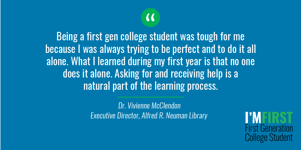 UHClearLake's tweet image. Thanks to Dr. Vivienne McClendon @uhcllibrary for sharing your story. Don't miss First Gen Advocacy at 3 p.m. today in SSCB 1.203 to kick off First Gen Week. 

#UHCL #CelebrateFirstGen #firstgenstudents