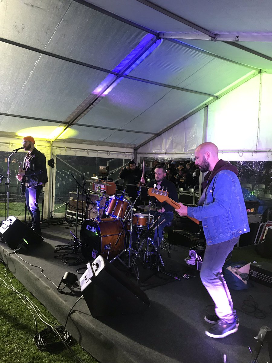 StLawrenceGrnd's tweet photo. 🎸 | Great music provided by the Old Town Soul’s @KentCricket Fireworks &amp; Funfair night! 

🎇 | Fireworks kicking off in less than an hour! https://t.co/3Y4tV2XiEr