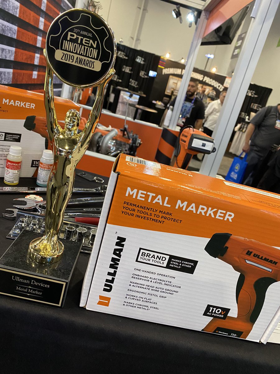 We won! Thank you to everyone that voted for the Metal Marker. Come see it at #booth658 @PTENmagazine