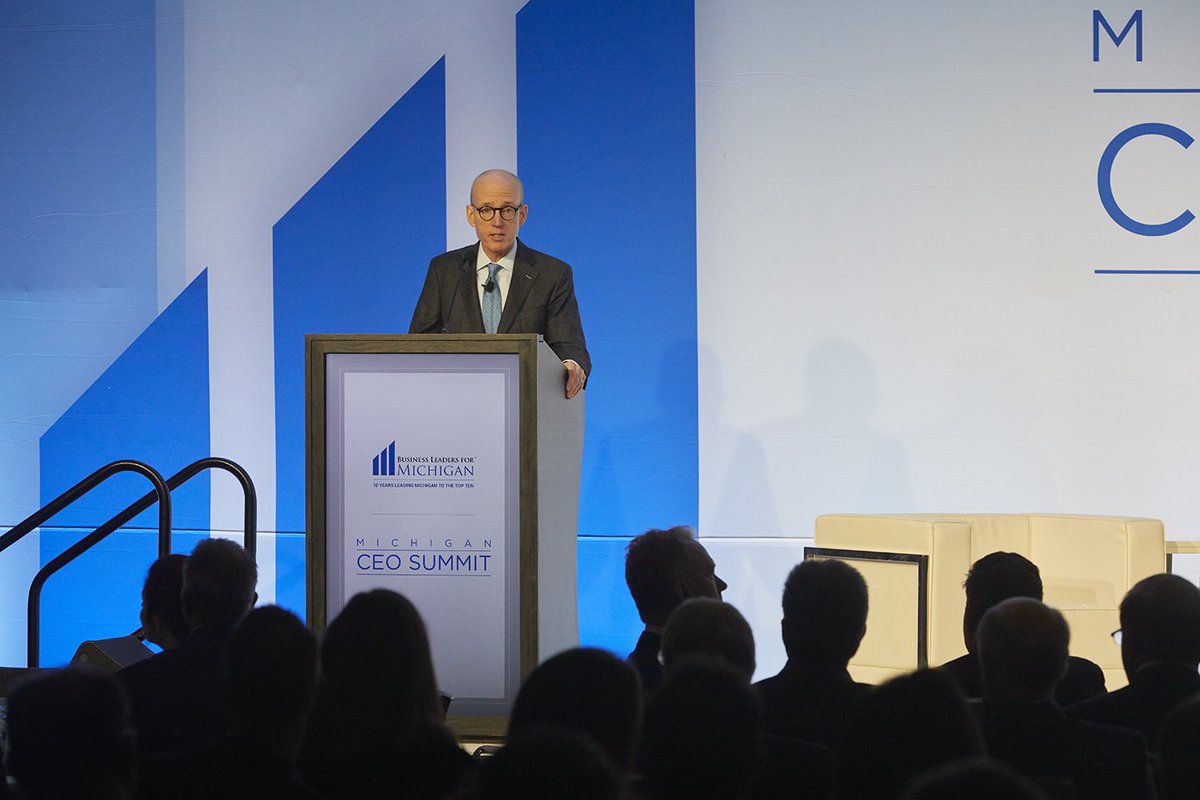 BusLeadersForMI's tweet photo. That’s a wrap for the 2019 CEO Summit! Thank you to all who attended and supported this event. We had a great day learning from executive leaders from across the state & nation. #MICEOSummit https://t.co/QluCJjhitk