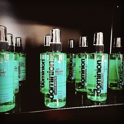 DominionSpray's tweet photo. Cool. Refreshing. DOMINION. | Dominion Anti-Bump Spray! $10+ s&amp;h.📱864.398.7077. Also available at 💈✂️💈Quality Cuts, 413 SE Main Street, Simpsonville, SC #dominionantibumpspray https://t.co/W2PIc1xr76