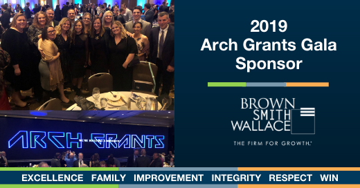 bswllc's tweet image. Brown Smith Wallace was a proud sponsor of this year’s Arch Grants Gala on 11/1. Congratulations to the 20 startups that were named to the 2019 @ArchGrants cohort! #TheFirmForGrowth #RelationshipDriven #STLStartups #STLStartupWeek ow.ly/oRfT50x2N4O