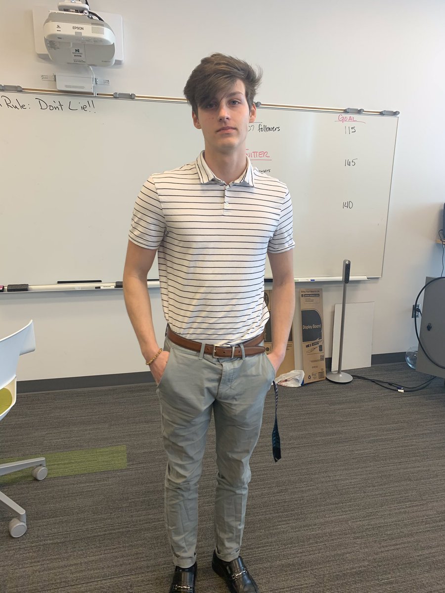 Here are a few examples of our best dressed students showing what is the appropriate dress code for Northland CAPS