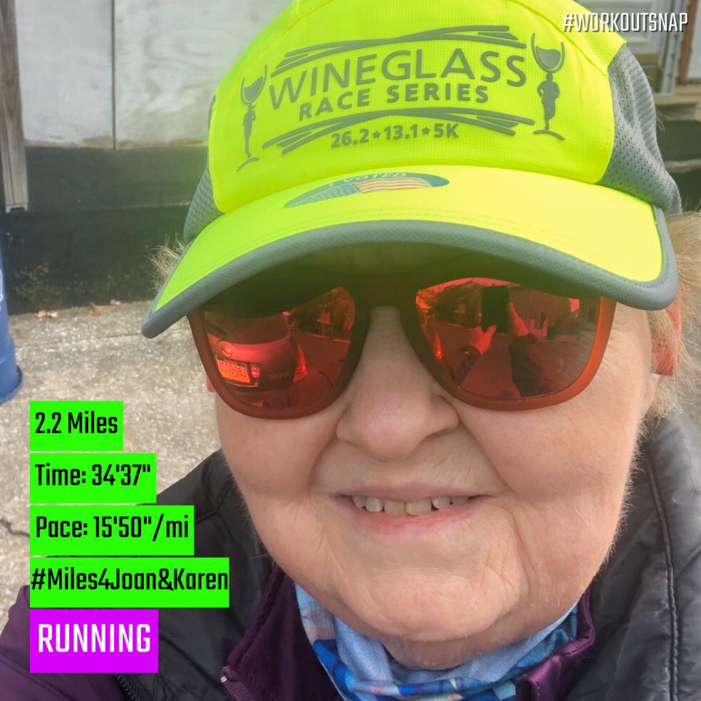 seeginnyrun's tweet photo. I exercised my right to voyrfollowed by a 2-mile election day run. I got the pep back in my step. #runshine #earthathon https://t.co/C0d6grbyvl
