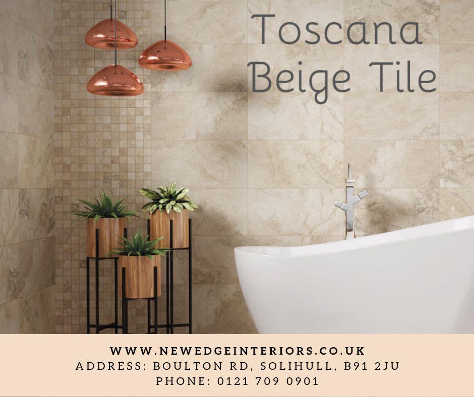 Create a fantastically #unique look in your #home with these Toscana #Beige #Tiles. You will definitely give your friends and family ultimate #interior envy with them. Want a closer look? Order a #free sample tile by visiting our website bit.ly/2HZSa84 . #tileinspo #wall