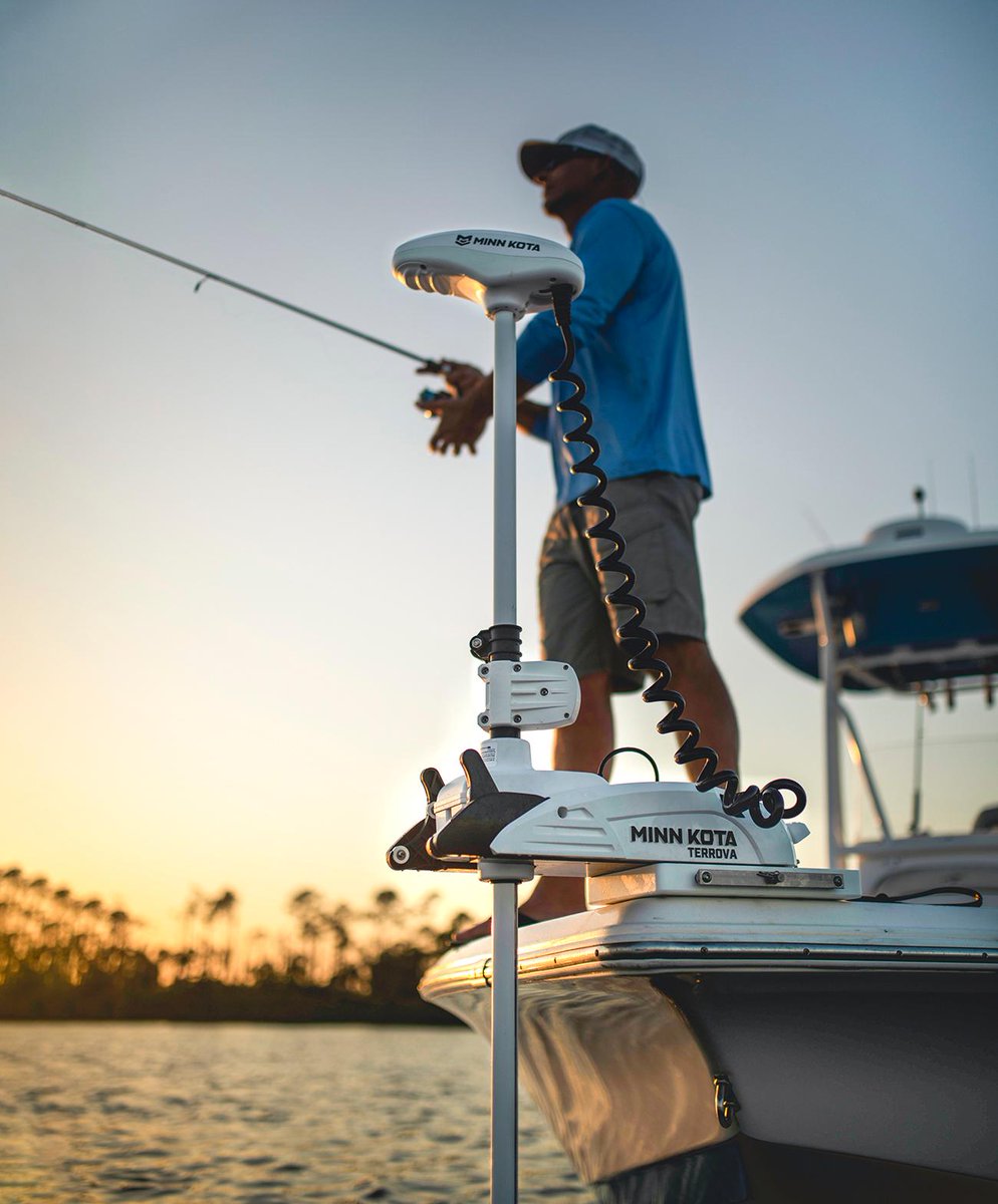 MinnKotaMotors's tweet image. The Riptide Terrova has it all, so you can dominate saltwater with precise #BoatControl. 

• Shafts up to 87&quot; • Up to 112lbs of thrust • #SpotLock, the most accurate GPS anchor ever • #OneBoatNetwork @HumminbirdFish integration

Dominate the water - bit.ly/36DlOcr