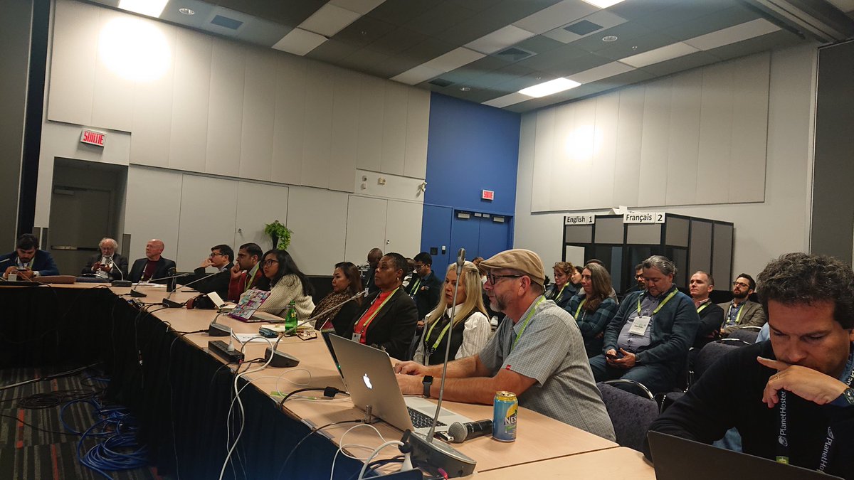 swiffay's tweet image. Almost full room listening to &apos;How it Works: Regional Internet Registries&apos; at #ICANN66. A great primer on the #NumbersCommunity for ICANNers