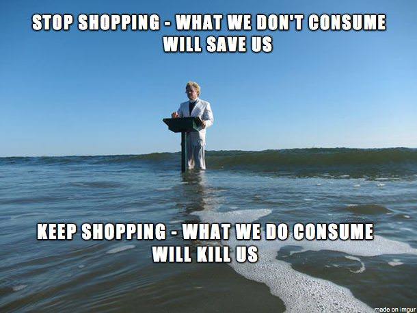 #StopShopping #ChurchofStopShopping