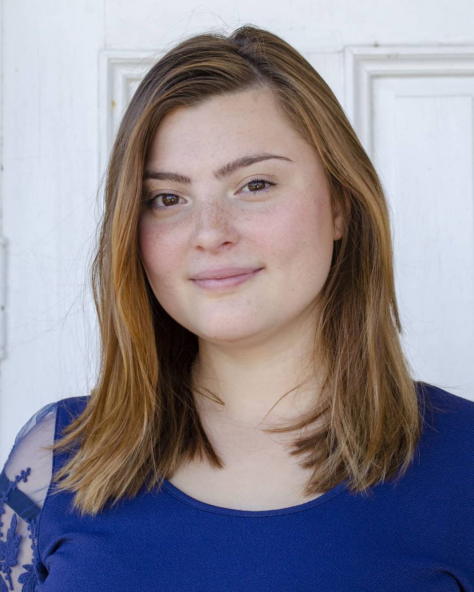 DramaSMU's tweet photo. Marina is a second year commerce student and has been acting since she was 13, she has been in several plays, musicals and short films. She has written and directed plays, toured in schools, presented in festivals and more. See Marina as Alonso in #thetempest this week 
#smu #hfx https://t.co/h2LECHuai3