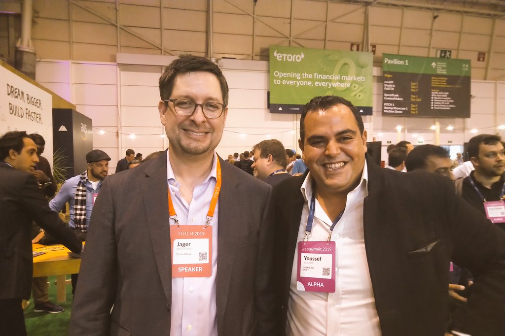 ybtweets's tweet image. Today I&apos;ve met some exciting founders at the @WebSummit and had really good insights from one the best ! Thank you @jagermcconnell and @AWS for making this possible.
#miniapis #WebSummit19 #moroccotech #frenchtech