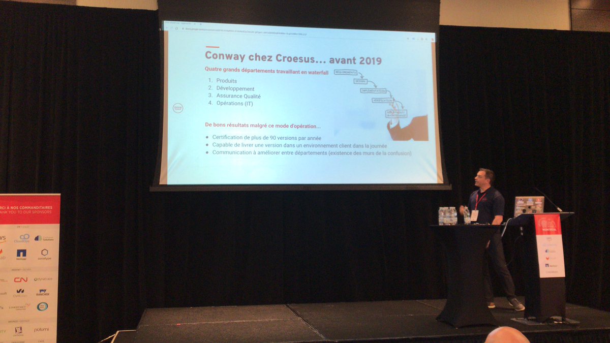 devopsmontreal's tweet image. Étude de cas du chemin #devops chez @CroesusFin par @thefutureofcode #devopsdays #devopsmtl #DevOpsDaysMTL