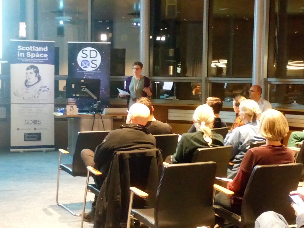 .<a href="/S_D_O_S/">Social Dimensions of Outer Space</a>' Debby Scott explaining the #ScotlandInSpace journey...