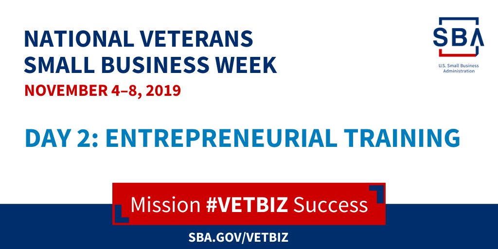 National Veterans Small Business Week 