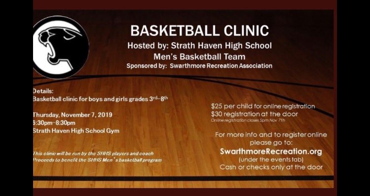 haven_strath's tweet photo. Haven will be having a Basketball Clinic on the 7th! Great opportunity to improve your skills and to have fun! Information is provided in the picture. https://t.co/BjPYWRVWEk