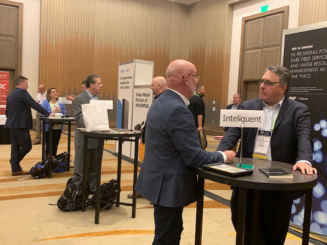INCOMPAS's tweet image. #INCOMPAS19 attendees keep buyers busy in speed meetings during the first day of the Buyers Forum in the Expo Hall.