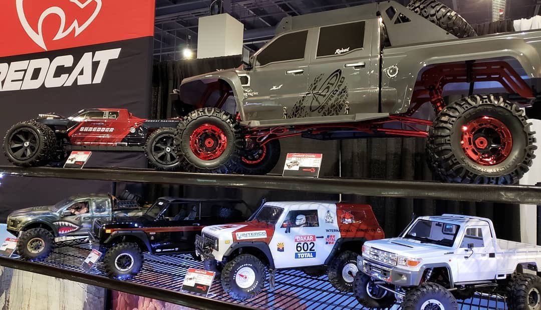 RedcatRacing's tweet photo. Redcat Racing has arrived at SEMA! BOOTH #35193 come say hello! Take a short trip on our demo course! #redcatnation #Gen8Nation #rcrportals #Gen8pack #rccars #rccommunity #SEMA2019 https://t.co/Je2bfwG4M7
