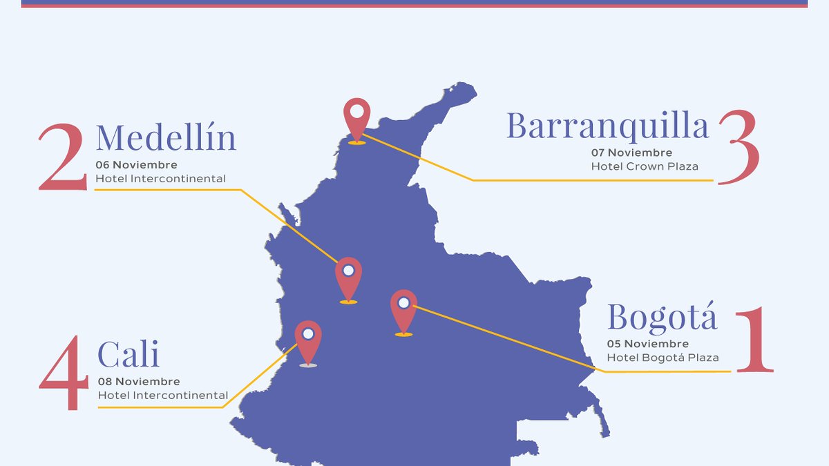 SCUColombia's tweet image. Tour de actualización en síndrome de vejiga hiperactiva.
Entendiendo al paciente: Cómo establecer expectativas reales para lograr un tratamiento exitoso.
📆 05 Nov, Bogotá #Cap1
📆 06 Nov. Medellín #Cap4
📆 07 Nov, Barranquilla #Cap3
📆 08 Nov, Cali #Cap5