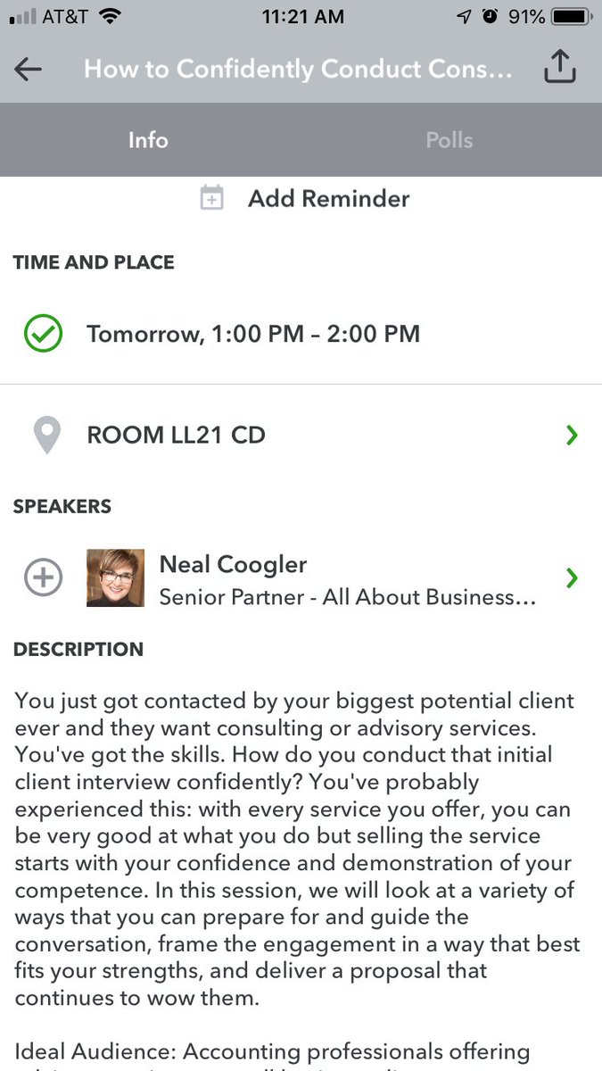 Join me tomorrow at 1pm to learn how to confidently conduct your first advisory client interview! I have the <a href="/MelB1928/">Melanie (Taylor’s Version)</a> stamp of approval and am READY #qbconnect (if you have a family biz you know what I mean)