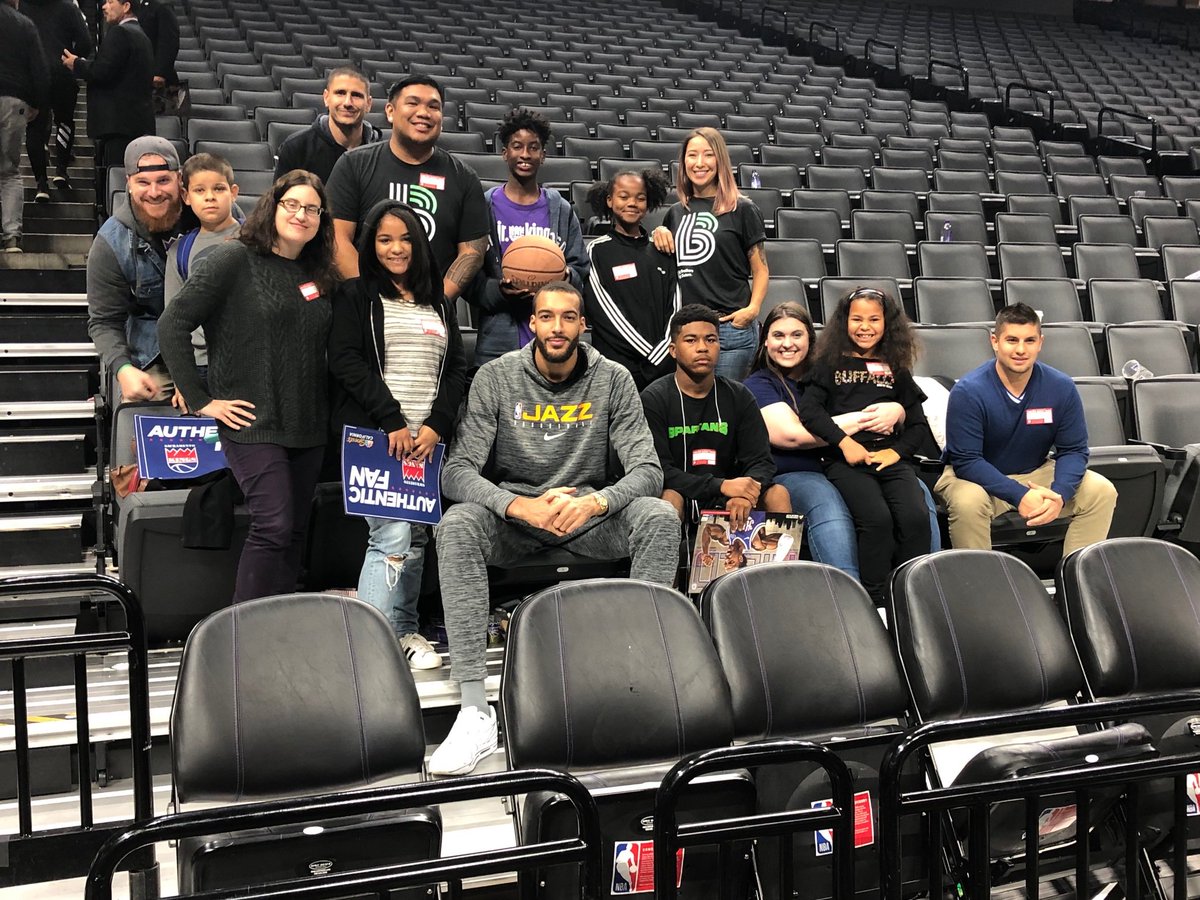 3 Blocks from @rudygobert27 means $3000 for
@BBBSGreaterSac Thanks for cheering with us in your hometown. We love the mentoring program you provide. Keep up the valuable work!!