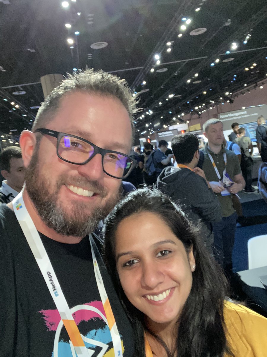 Teskemj's tweet image. This was awesome being able to meet Sneha! She’s my primary @microsoft SUPER SME for the @Azure Migrate track I created for @pluralsight. Almost 2 years of calls and first in-person! Migrations is her passion. #daymade #msignite #azuremigrate