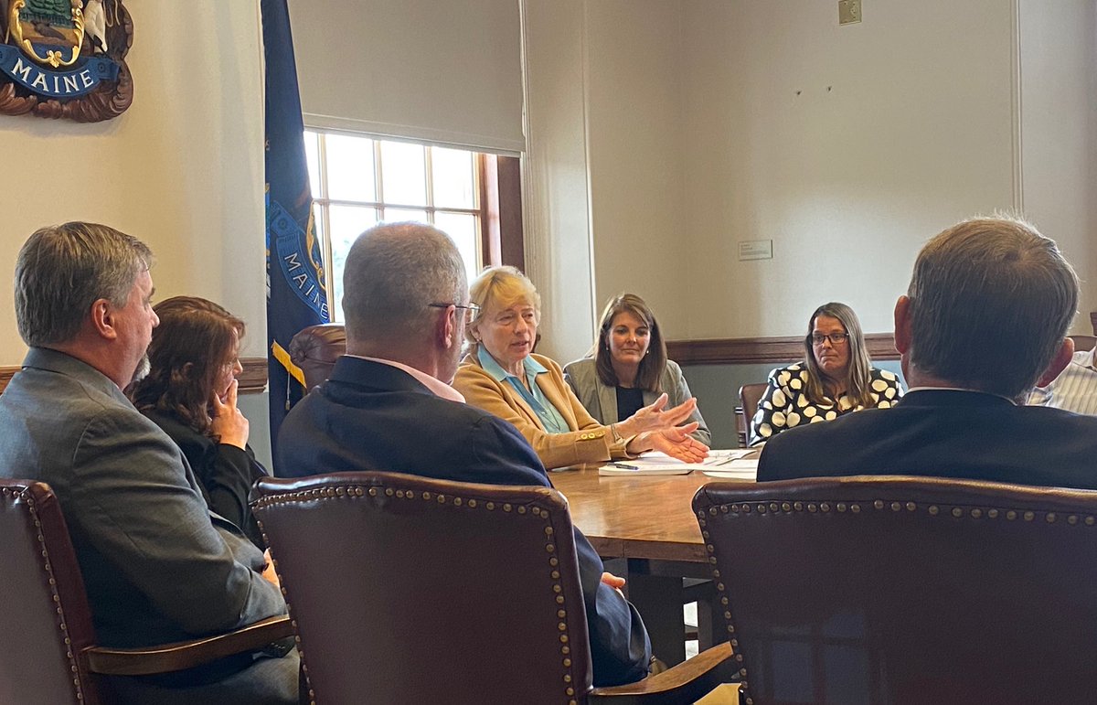 Broadband is critical to our lives and central to economic growth. Today I convened a meeting of Maine’s major internet providers to discuss how we can implement the state’s plan to expand broadband service to more Maine people, particularly those who live in rural Maine.