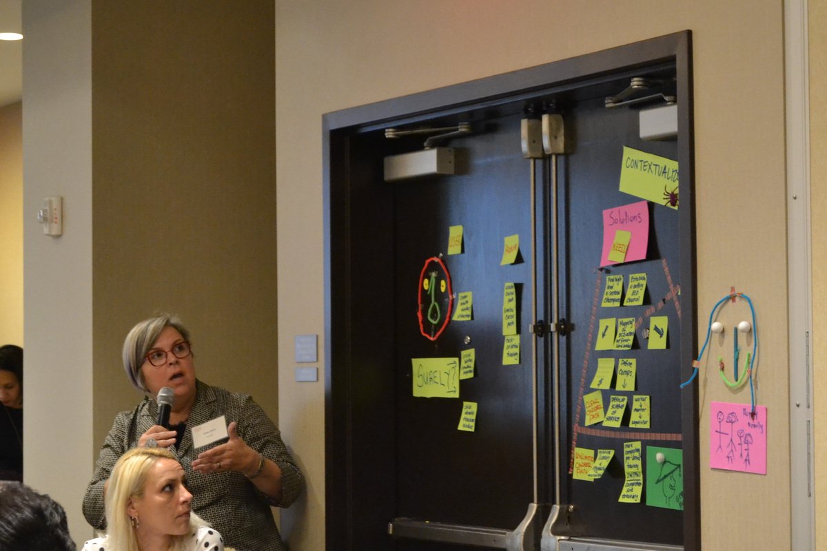 ECWorkforce's tweet photo. Now, we work toward co-creating approaches to tackle existing challenges faced by the #earlychildhood workforce.

Participants share the importance of cross-sectoral coordination with input from diverse groups of stakeholders.

#ECWorkforce https://t.co/pWW872ksh1