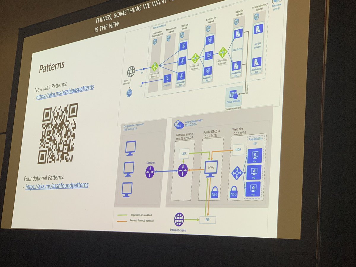 Woohoo! New IaaS patterns for #azurestackhub! I love #azurestackhub IaaS! 😁
