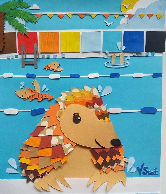 vickysworld's tweet image. Ta-dah! These little poolside pangolins are ready to head off to to Australia for a charity exhibition to raise funds for these sadly endangered creatures. This was so much fun to create, especially the scales. #pangolins #pangolinart #illustratorsoninst… ift.tt/2r9kM7x