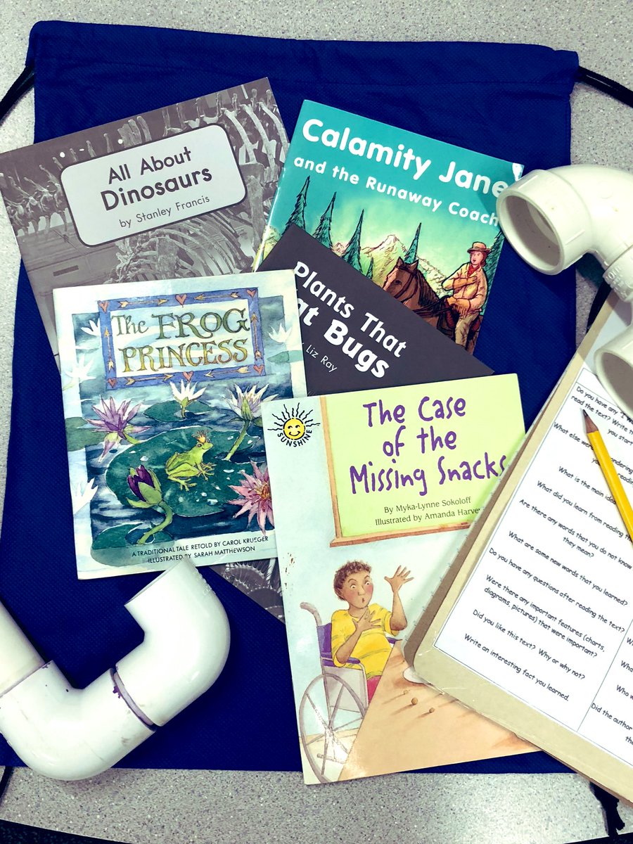 Preparing individual book bags to increase the amount of reading time spent at home. #secondgrade