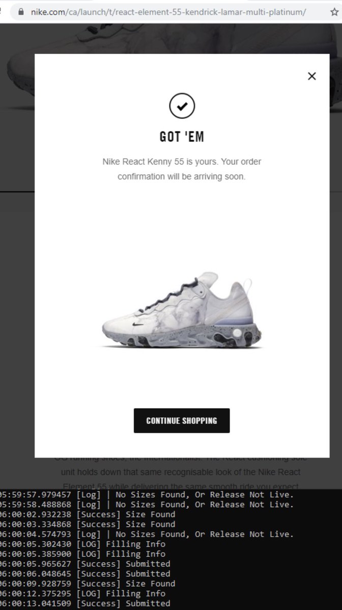bot for nike snkrs