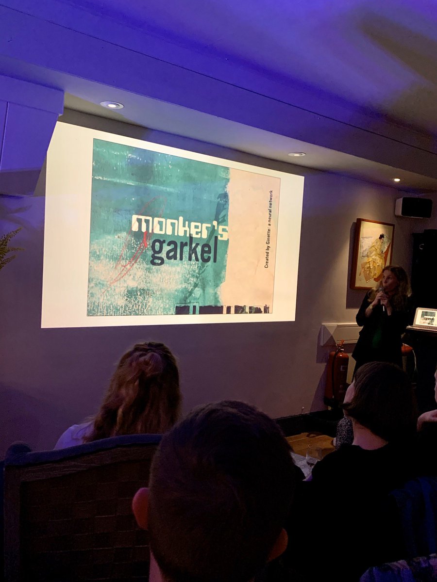 wearestudiovine's tweet photo. Cheers 🍸 We’re at the launch of @andcircumstance AI created Gin - World First! With the help of AI legends @wearetinygiant #btf2019 https://t.co/ahlC6QeMW2