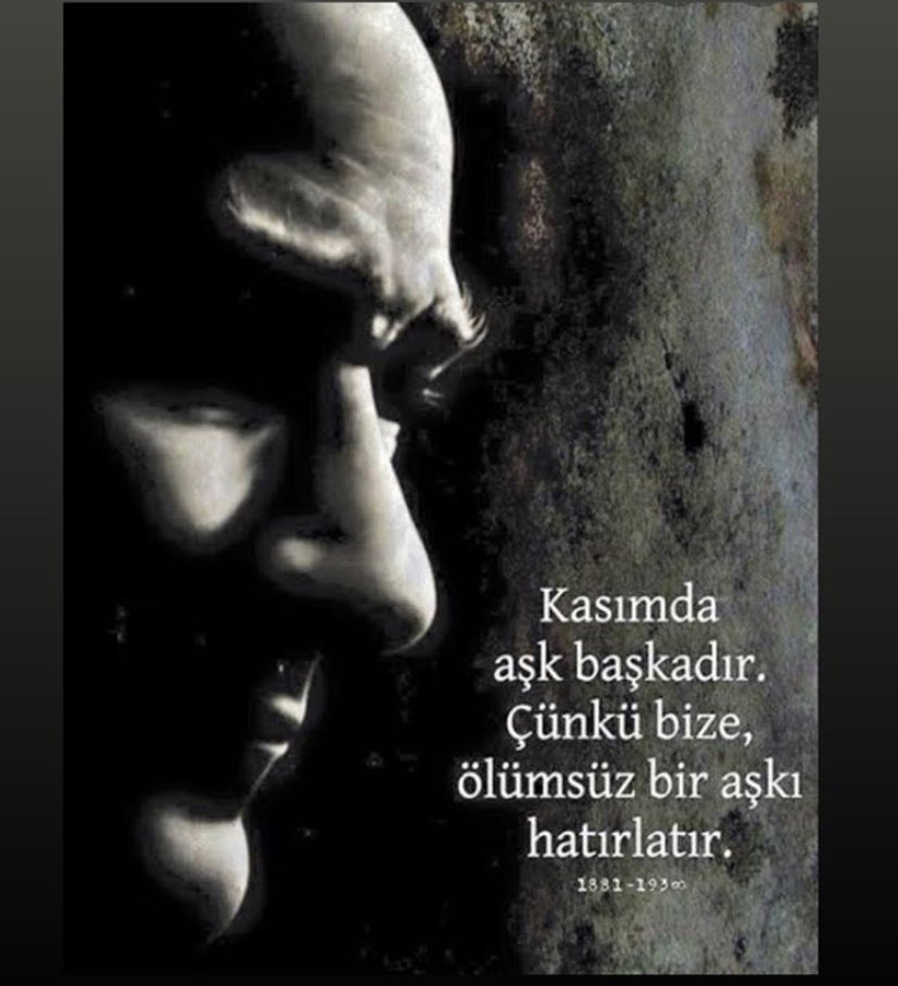 Kasım’da aşk başkadır.😔