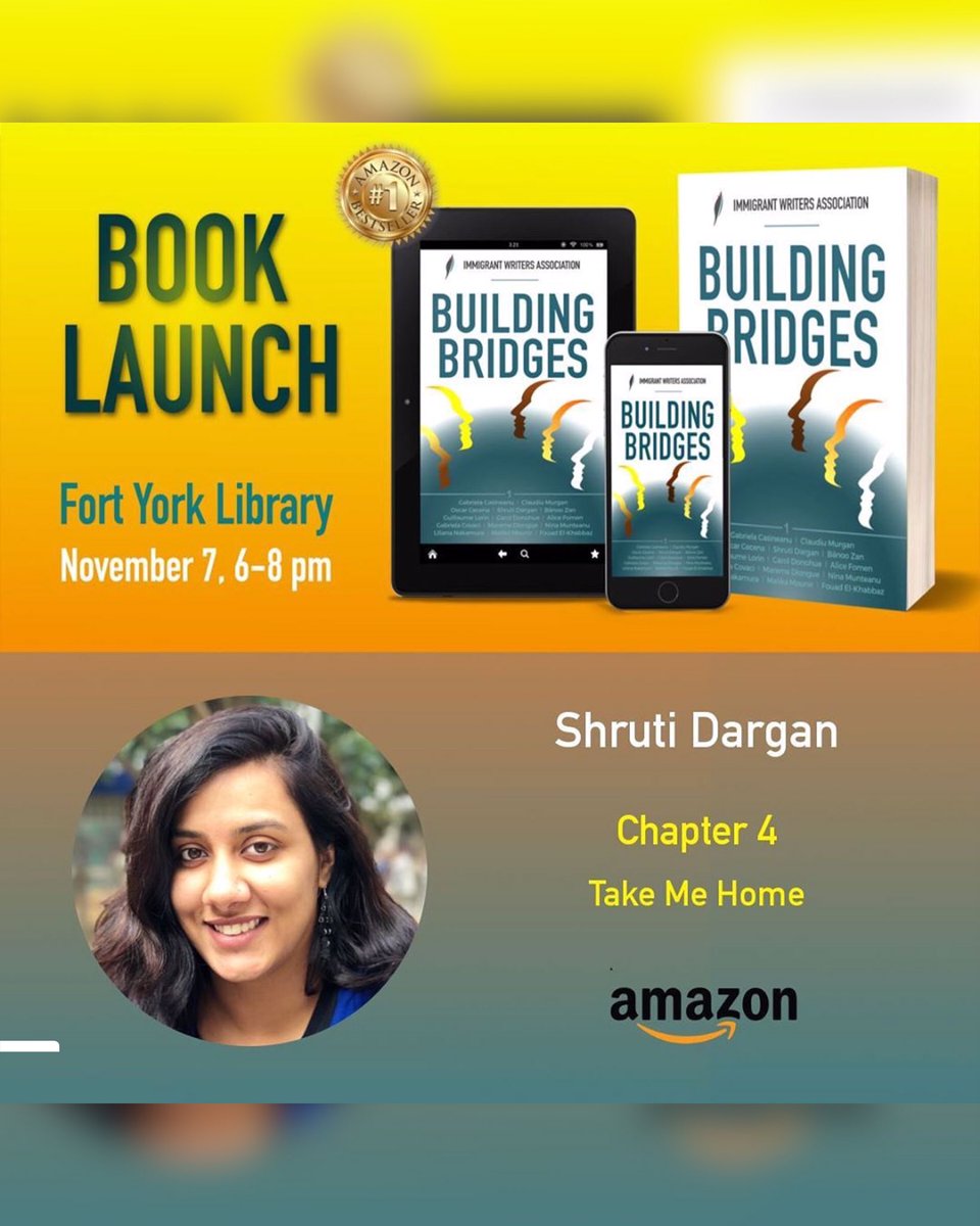 NewCdns's tweet photo. We come from across the globe, we have stories to share of dreams, experiences &amp; realities realised!Get your copy of #BuildingBridges an anthology of inspiring stories by immigrant writers in #Canada! https://t.co/F5JirAtVUi

#WeAreNewCanadians #NewCanadians #Cdnimm #Immigration https://t.co/rmFTd3vBHP
