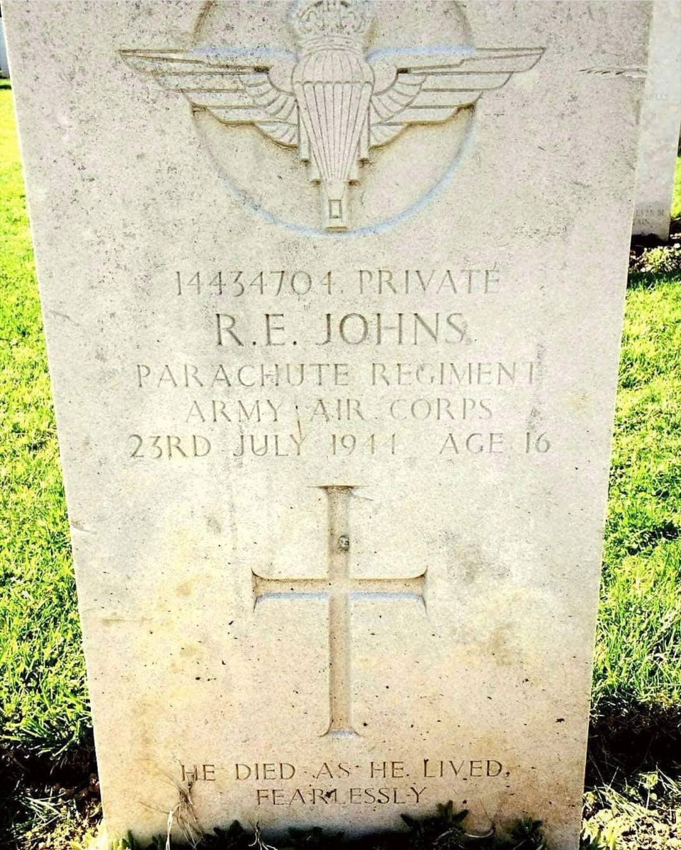 Worth pointing out next time a 22 year old says studying and taking about #WW2 is stressful and should not be taught in schools this young man lied about his age to enlist he was 14 #LestWeForget #freedoms #sacrifice